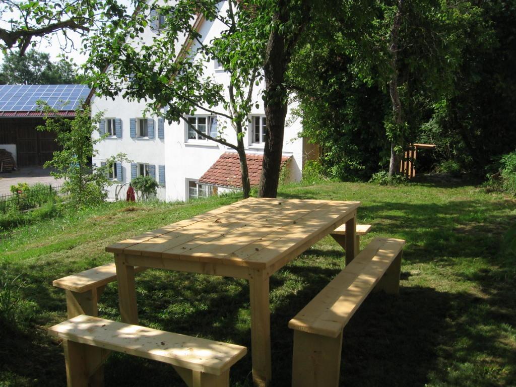 Ferienhaus Am Lech Kaufering Exteriör bild