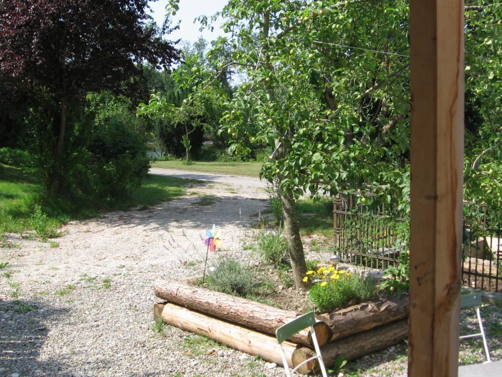 Ferienhaus Am Lech Kaufering Exteriör bild