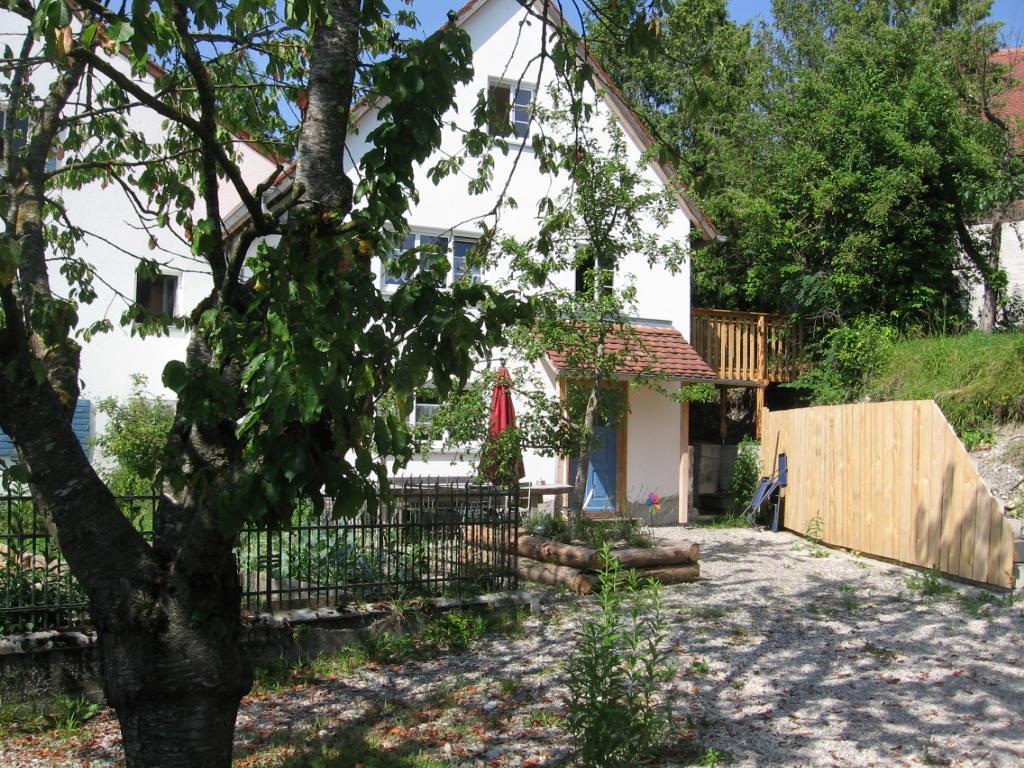 Ferienhaus Am Lech Kaufering Exteriör bild